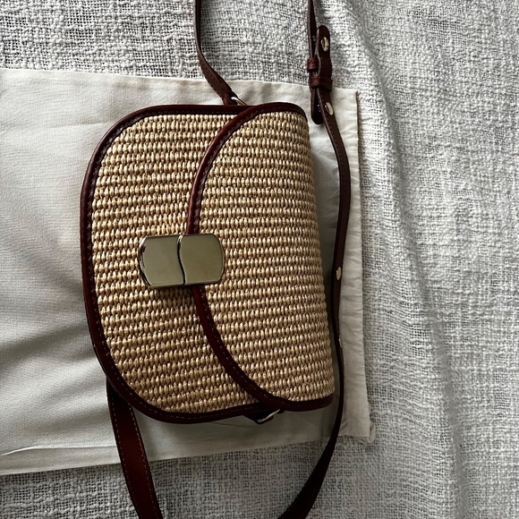 Claude Straw shoulder bag - Picture 4 of 6